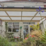 Lean-to Pergola Vista with Multiwall Polycarbonate Roofing Sheets​
